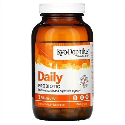 Kyolic, Kyo-Dophilus, Daily Probiotic, 3 Billion CFU, 360 Capsules
