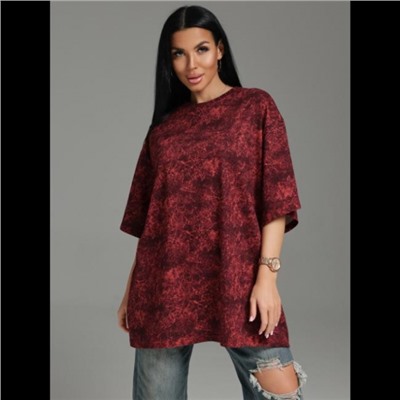 Футболка Ирбис (Бордо)