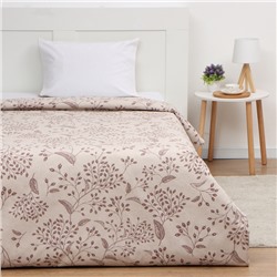 Пододеяльник 1.5-спальный «Экономь и Я. Барбарис», 147×210 см, бежевый, бязь