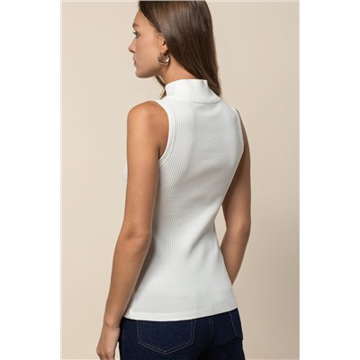 Топ из трикотажа в широкий рубчик VILATTE, 1028692