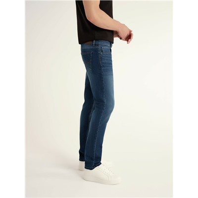 Slim CONTE CNM-04 Джинсы slim из eco-friendly денима с эффектом потёртостей