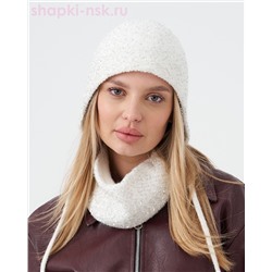 Фея пряжа Альпака пайетки Чепчик (56-58)