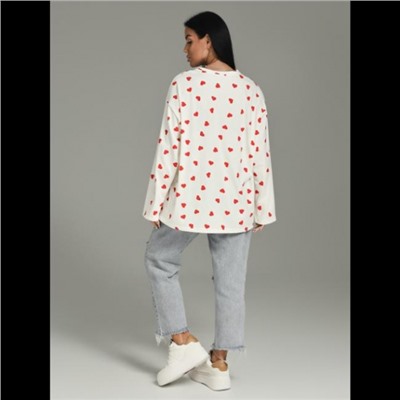 Лонгслив Ванда (Сердца)