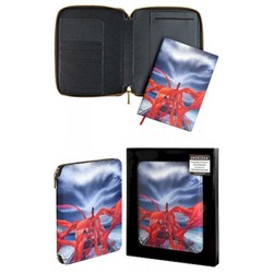 Ежедневник-органайзер недатированный А5+ 240 стр. 70555 "НАППА.ЕЁ ЗОВУТ КАЛИПСО" кожзам, поролон, застежка "молния" #КРИСТИНА МАКЕЕВА Феникс