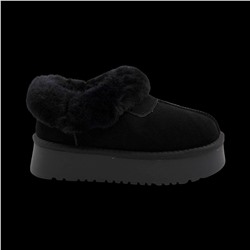 Угги из натуральной кожи 702-1 черные п/п