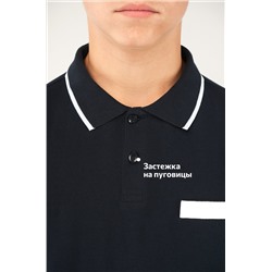 Рубашка-поло с длинным рукавом для мальчика Happyfox