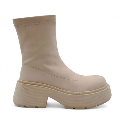 Ботинки демисезонные 619-2 бежевые