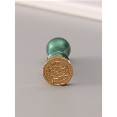 Подарочный набор для сургучной печати «Дракон», печать, ручка, сургуч, 12.5×10×3.6 см