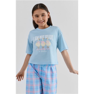 Комплект для девочек (футболка, брюки) MARK FORMELLE, 1241341