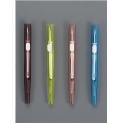 Щеточка для бровей и ресниц, 2в1, 7 см, МИКС