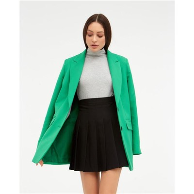 Юбка в складку мини женская MIST, размер 48, чёрная