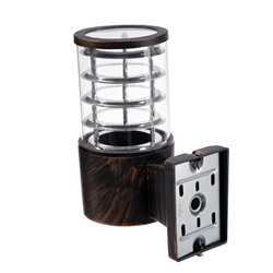 Светильник настенный Luazon Lighting 1хE27, 60 Вт «Модерн», пластик, вверх, бронза