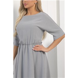 Платье Мерседес (серое) П12673-30