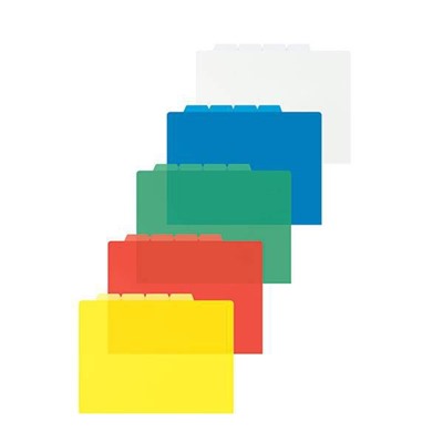 Папка-уголок 4-х уровневая 150мкр прозрачная 7315 inФОРМАТ