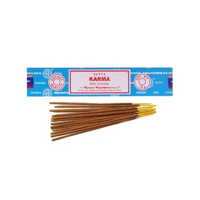 SATYA Бангалор Ароматические палочки Karma 15 г х 12 уп.