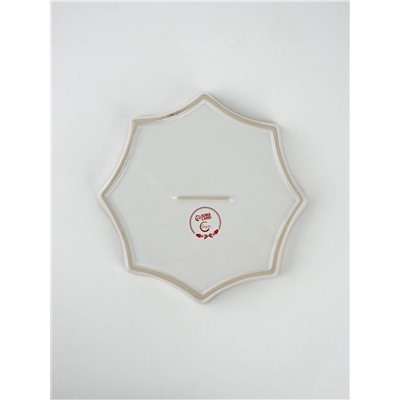 Блюдо новогоднее «Тепла и уюта», 21×21×3 см, ручная работа