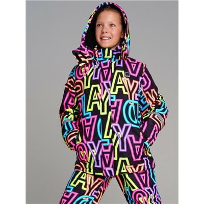 Комплект текстильный с полиуретановым покрытием для девочек: куртка, брюки