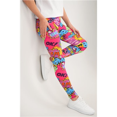 Лосины из бамбука для девочки Happyfox