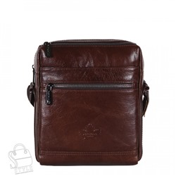 Сумка мужская кожаная 6881-2Z brown Zinimxs