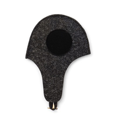 Шапка для бани и сауны «Танкист», полиэфир 70%, шерсть 30%