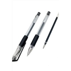 Ручка гелевая черная, 12 шт 60938 НАТАЛИ, 1128471