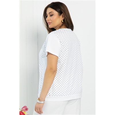 Блуза Ваниль (белая) Б12853-20М