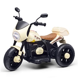 Мотоцикл U014097Y трехколесный (бежевый)