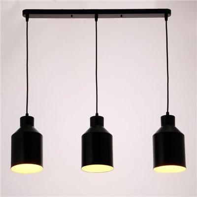 Светильник подвесной BayerLux «9111/3», 3×40 Вт Е27, черный