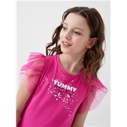 Платье трикотажное для девочек