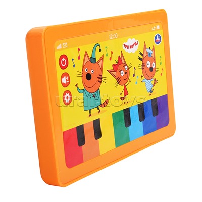 Мини планшет "Три кота" (35+ песен, скороговорок и стихов) на блистере