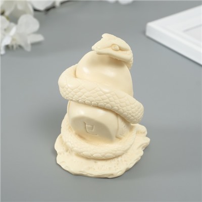 Силиконовый молд, форма для заливки «Змея. Кристалл мудрости», 8.5×6.5×5.5 см