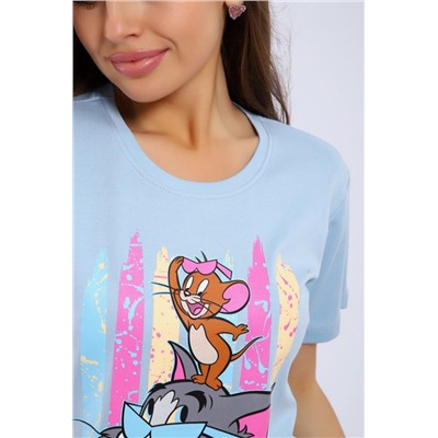 Пижама ЕКШ-1068 (Голубой)