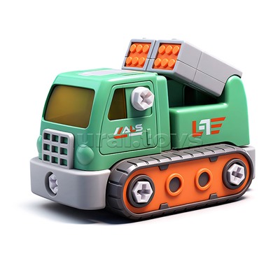 Конструктор "Робот" с отверткой, в коробке