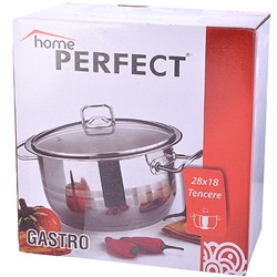80431 Кастрюля 10,5 л Home Perfec 28х18 Турция(х2)
