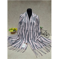 Мягкий двухсторонний палантин из кашемира мультицвет