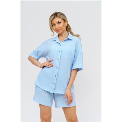 Рубашка 36766 (Голубой)