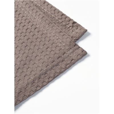 Плед вафельный «Этель» Waffle, 180×240 см, серый, вафля 195 г/м²