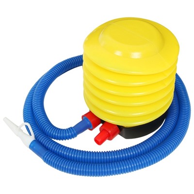 УЦЕНКА Полусфера BOSU гимнастическая, 60×10 см, с насосом, голубая