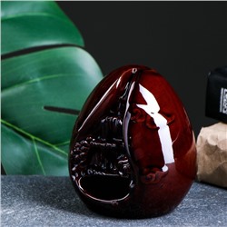 Подставка для благовоний TAKE IT EASY «Гора Тинг», набор благовоний конусы, стелющийся дым, 9×8×10 см