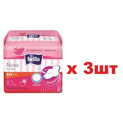 Bella 10шт Nova Komfort розовый 3шт