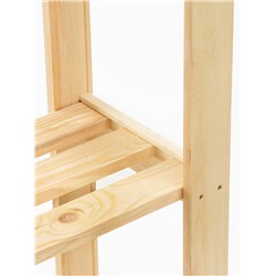 Стеллаж напольный «Добропаровъ», 4 полки, 1180×640×275 мм, цвет натуральный