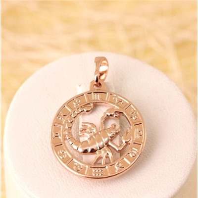 Кулон позолота H01-6611 (скорпион)