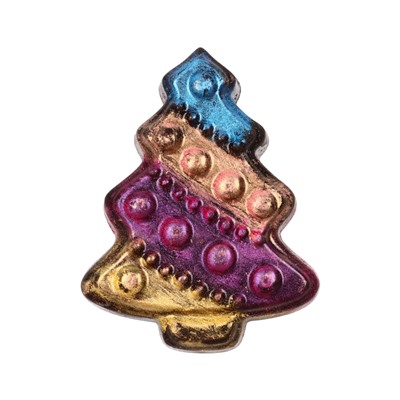 Шоколадная фигурка «Пряничная елочка», кондитерская глазурь, 80 г