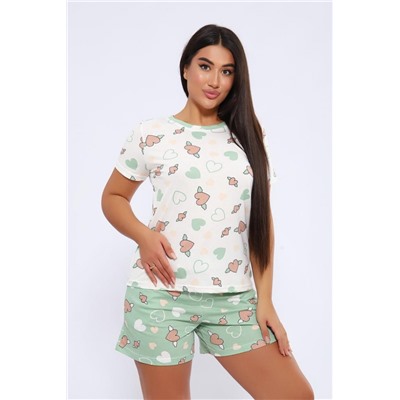 Пижама 24258 (Кремовый)