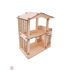 Конструктор Домик "Восторг" 32,5х18,5х39 см. 90 деталей