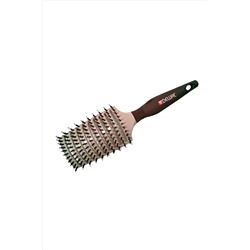 Dewal Щетка для волос продувная туннельная / Mokka BRM102, коричневый KRISTALLER, 1106432