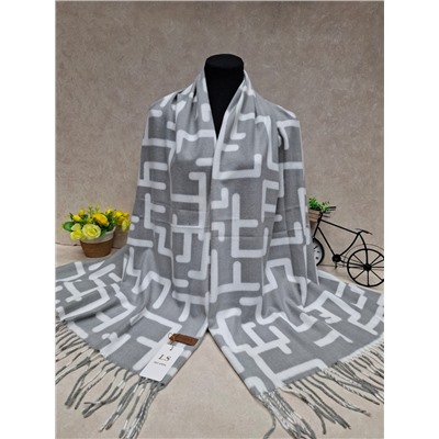 Мягкий палантин из кашемира мультицвет