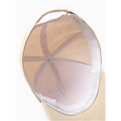 Кепка MINAKU «Винтаж», бежевая, размер 56-58