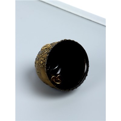 Набор колокольчиков «Будда», 2 шт., металл, 6×5×5 см