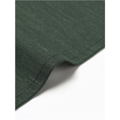 Набор сервировочных салфеток с декоративными кольцами Этель Green 40×40 см - 2 шт., 100% лён